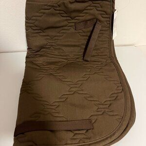 TUFFRIDER LANYARD SADDLE DRESSAGE CHOCOLATE COLOR SADDLE PAD - NWT